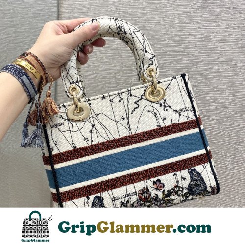 Dior Lady Dior 24cm Medium - Image 9