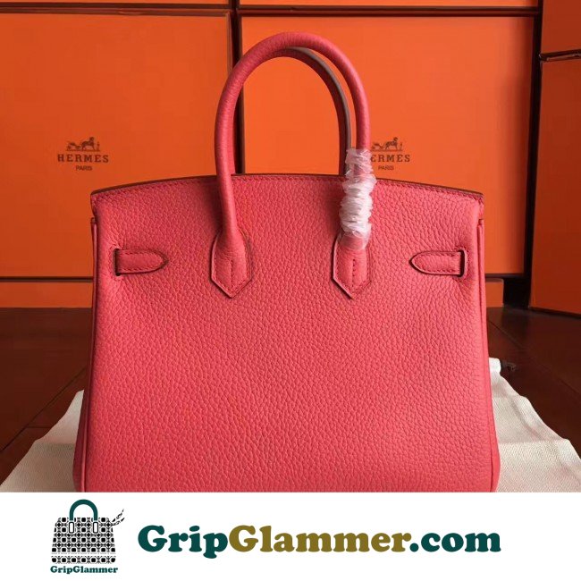 Hermes Bougainvillier Clemence Birkin 25cm Lushentic AAAAA Grade Replica - Image 6