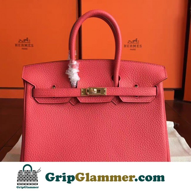 Hermes Bougainvillier Clemence Birkin 25cm Lushentic AAAAA Grade Replica