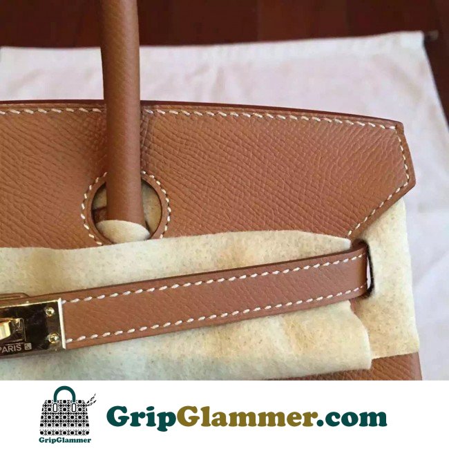 Hermes Brown Epsom Birkin 25cm Lushentic AAAAA Grade Replica - Image 3