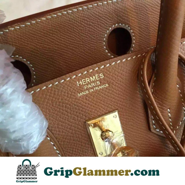 Hermes Brown Epsom Birkin 25cm Lushentic AAAAA Grade Replica - Image 5