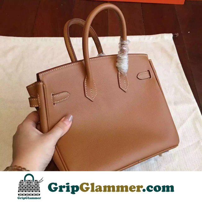 Hermes Brown Epsom Birkin 25cm Lushentic AAAAA Grade Replica - Image 6