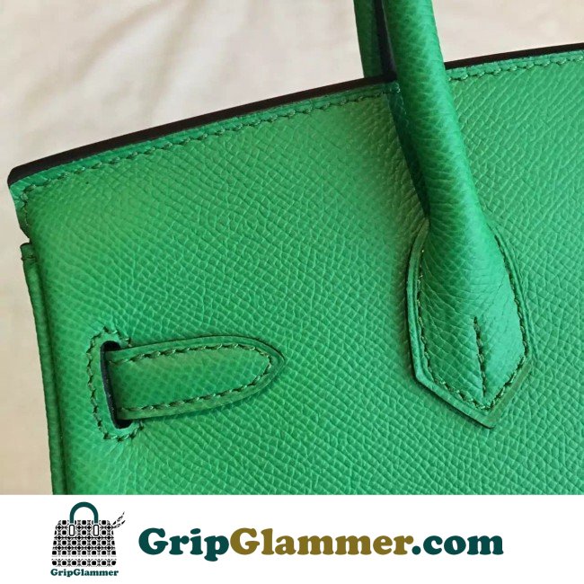 Hermes Bamboo Epsom Birkin 25cm Lushentic Grade Replica - Image 4