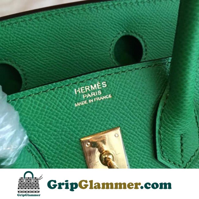Hermes Bamboo Epsom Birkin 25cm Lushentic Grade Replica - Image 5