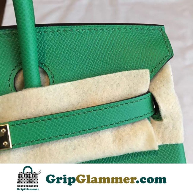 Hermes Bamboo Epsom Birkin 25cm Lushentic Grade Replica - Image 7