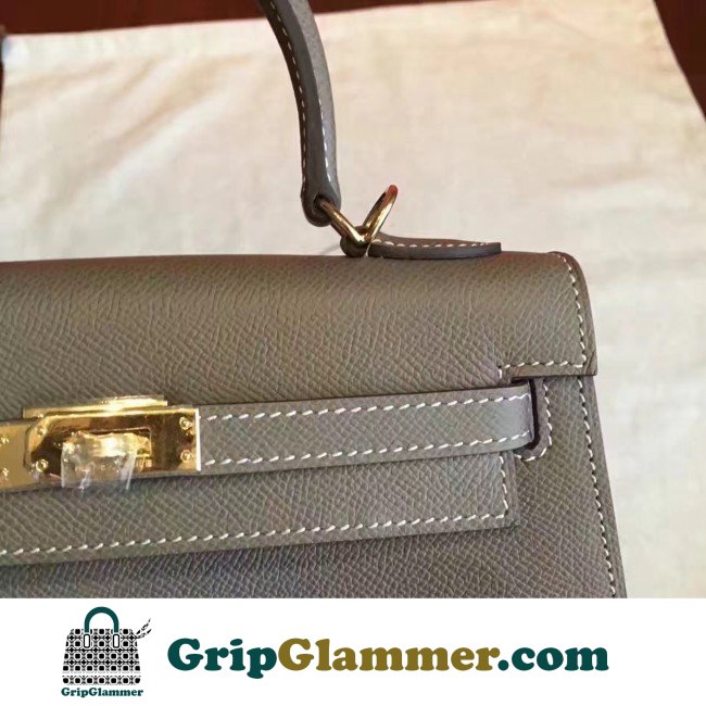 Hermes Etoupe Epsom Kelly Sellier 28cm Lushentic AAAAA Grade Replica - Image 2