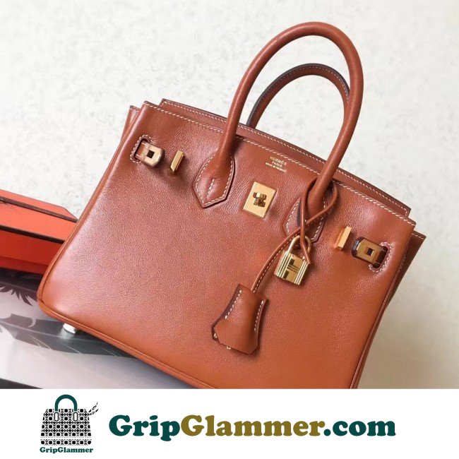 Hermes Gold Swift Birkin 30cm Lushentic AAAAA Grade Replica