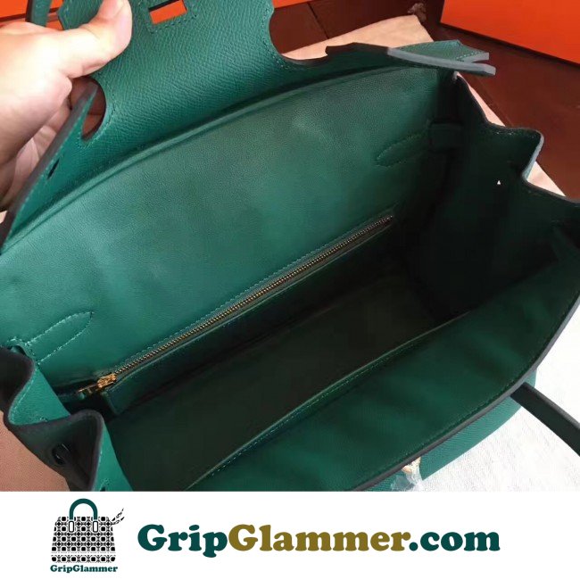 Hermes Malachite Epsom Birkin 30cm Lushentic AAAAA Grade Replica - Image 2