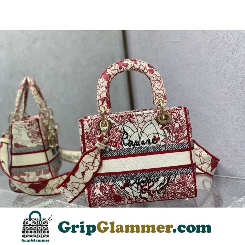 Dior Lady Dior 24cm Medium - Image 5