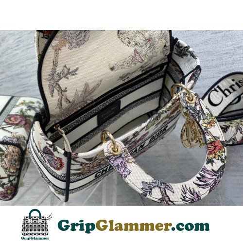 Dior Lady Dior 24cm Medium - Image 8