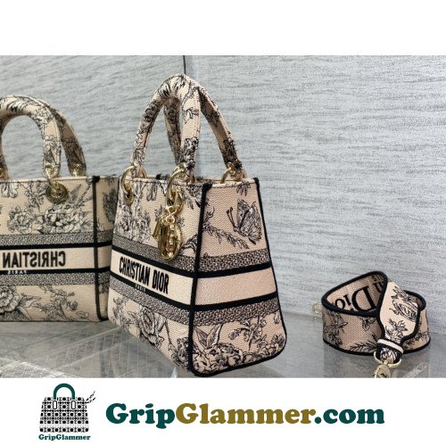 Dior Lady Dior 24cm Medium - Image 6