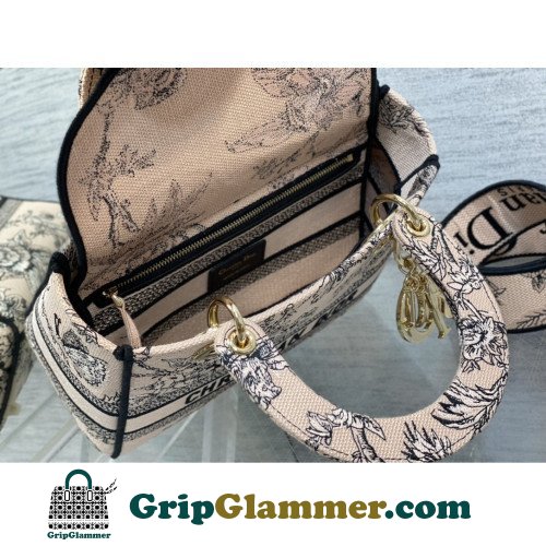 Dior Lady Dior 24cm Medium - Image 8