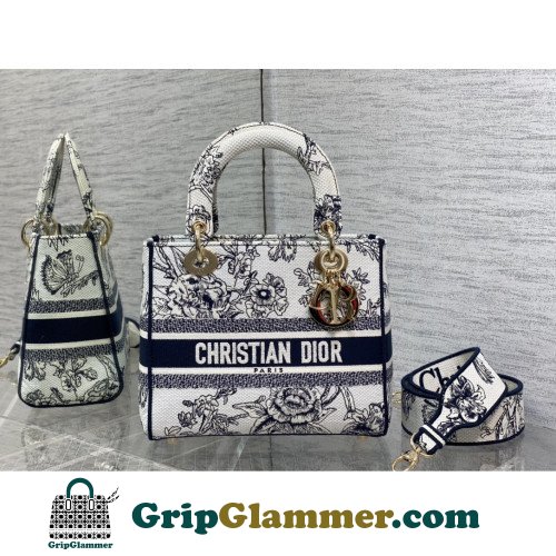 Dior Lady Dior 24cm Medium - Image 3