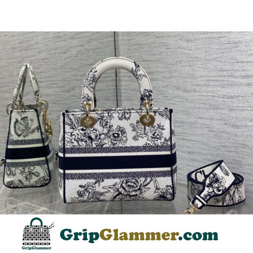 Dior Lady Dior 24cm Medium - Image 5