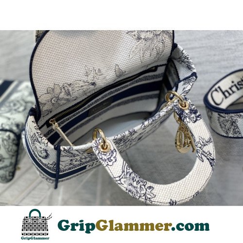 Dior Lady Dior 24cm Medium - Image 8