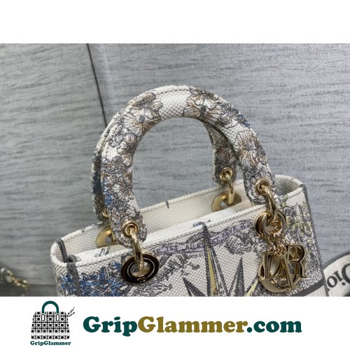 Dior Lady Dior 24cm Medium - Image 4