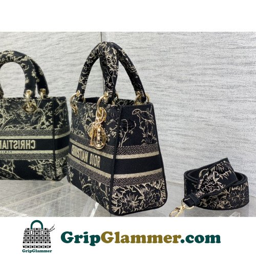 Dior Lady Dior 24cm Medium - Image 6