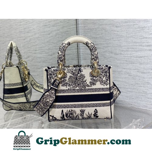 Dior Lady Dior 24cm Medium - Image 5