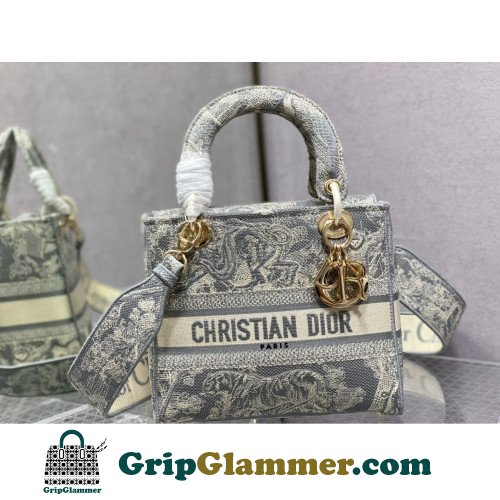 Dior Lady Dior 24cm Medium - Image 3