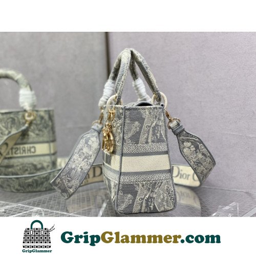 Dior Lady Dior 24cm Medium - Image 5