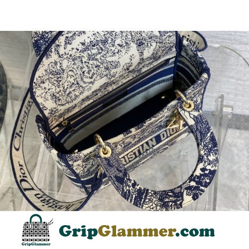 Dior Lady Dior 24cm Medium - Image 8