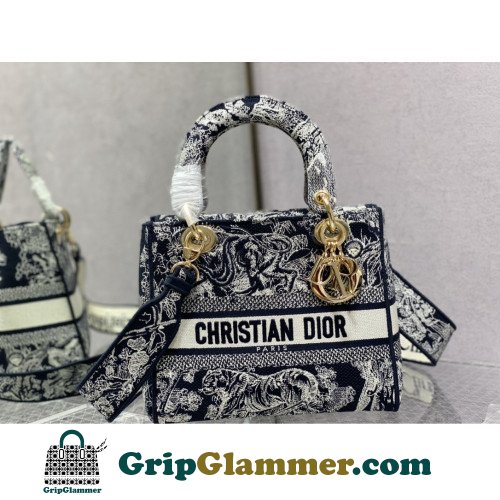 Dior Lady Dior 24cm Medium (Copy) - Image 3