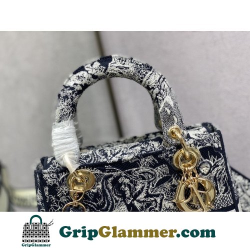 Dior Lady Dior 24cm Medium (Copy) - Image 4