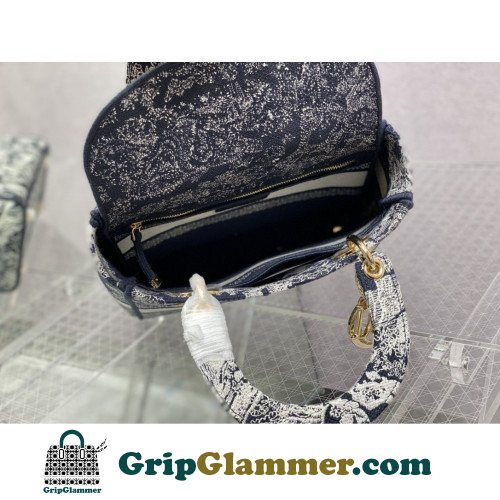 Dior Lady Dior 24cm Medium (Copy) - Image 8