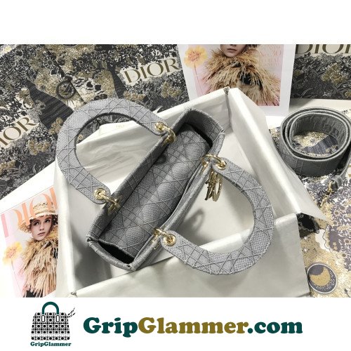 Dior Lady Dior 24cm Medium - Image 7