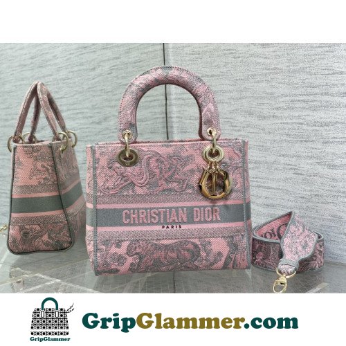 Dior Lady Dior 24cm Medium - Image 4