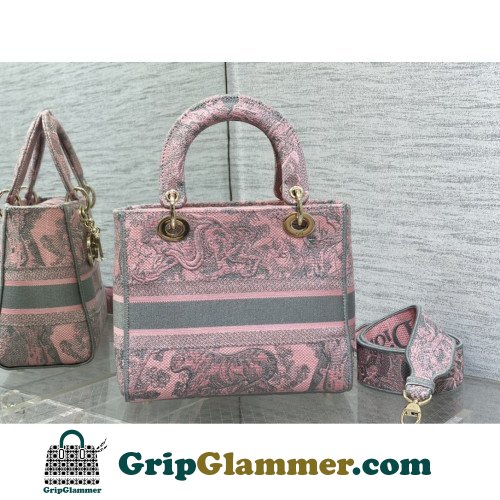 Dior Lady Dior 24cm Medium - Image 6