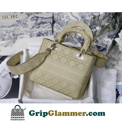 Dior Lady Dior 24cm Medium - Image 5