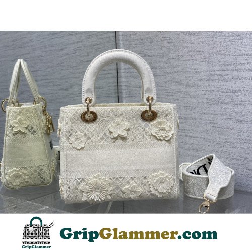 Dior Lady Dior 24cm Medium - Image 5