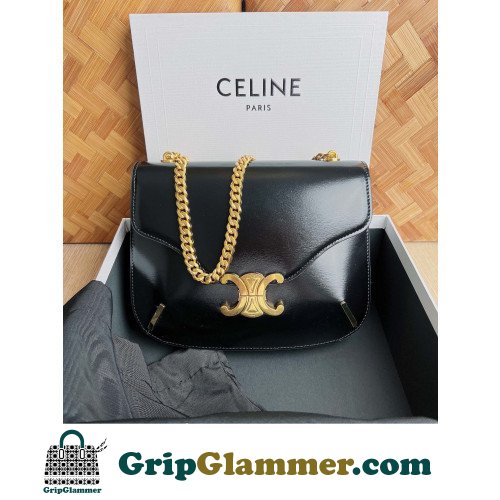 Celine Triomphe Chain square Bag-24.5*17*4CM
