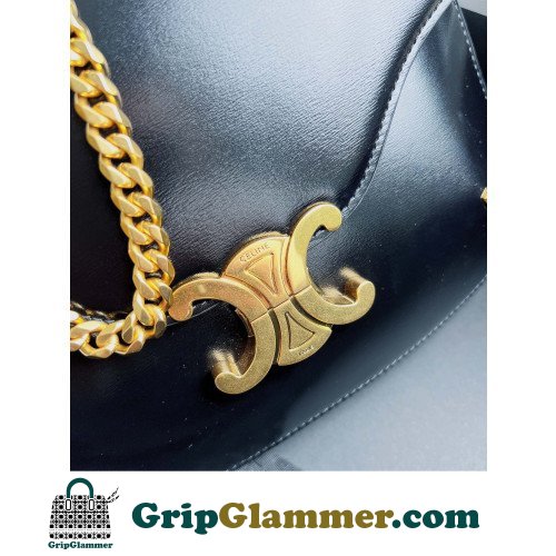 Celine Triomphe Chain square Bag-24.5*17*4CM - Image 4