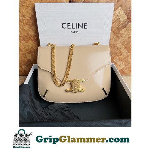 Celine Triomphe Chain square Bag-24.5*17*4CM
