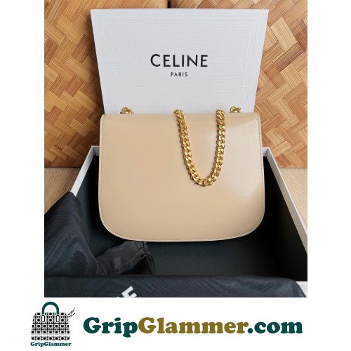 Celine Triomphe Chain square Bag-24.5*17*4CM - Image 3